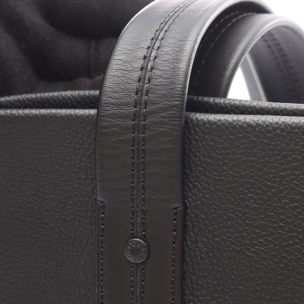 Louis Vuitton Takeoff Tote Bag Leather Aerogram Black - Picture 6 of 7